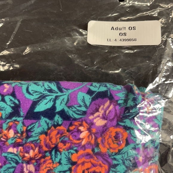 LuLaRoe OS One Size Floral Leggings NWT - Picture 7 of 8